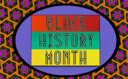 Schriftzug "Black History Month"