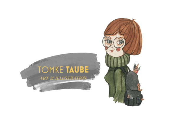Logo der Künstlerin Tomke Taube