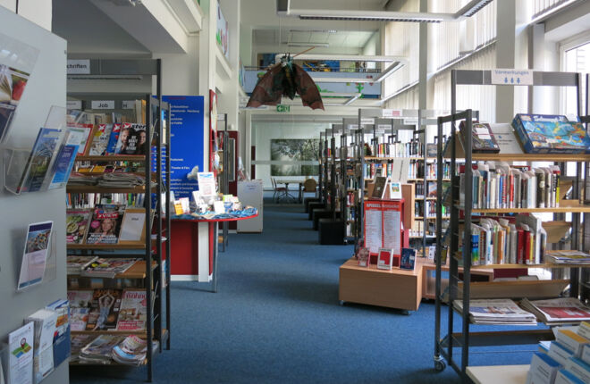 Innenansicht Bücherhalle Holstenstraße