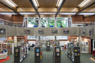 Innenansicht Bücherhalle Bramfeld