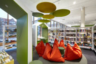 Bereich für Kinder in der Bücherhalle Bergedorf